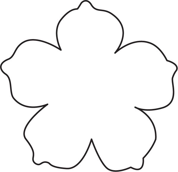 Flower Template | Templates, Paper ...