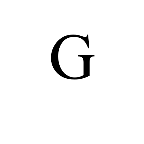 á´³ | modifier letter capital g | Times New Roman, Regular @ Graphemica