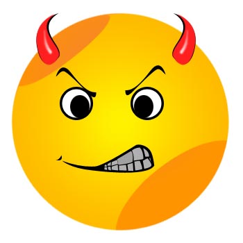 Angry Face Emoticon | Free Download Clip Art | Free Clip Art | on ...