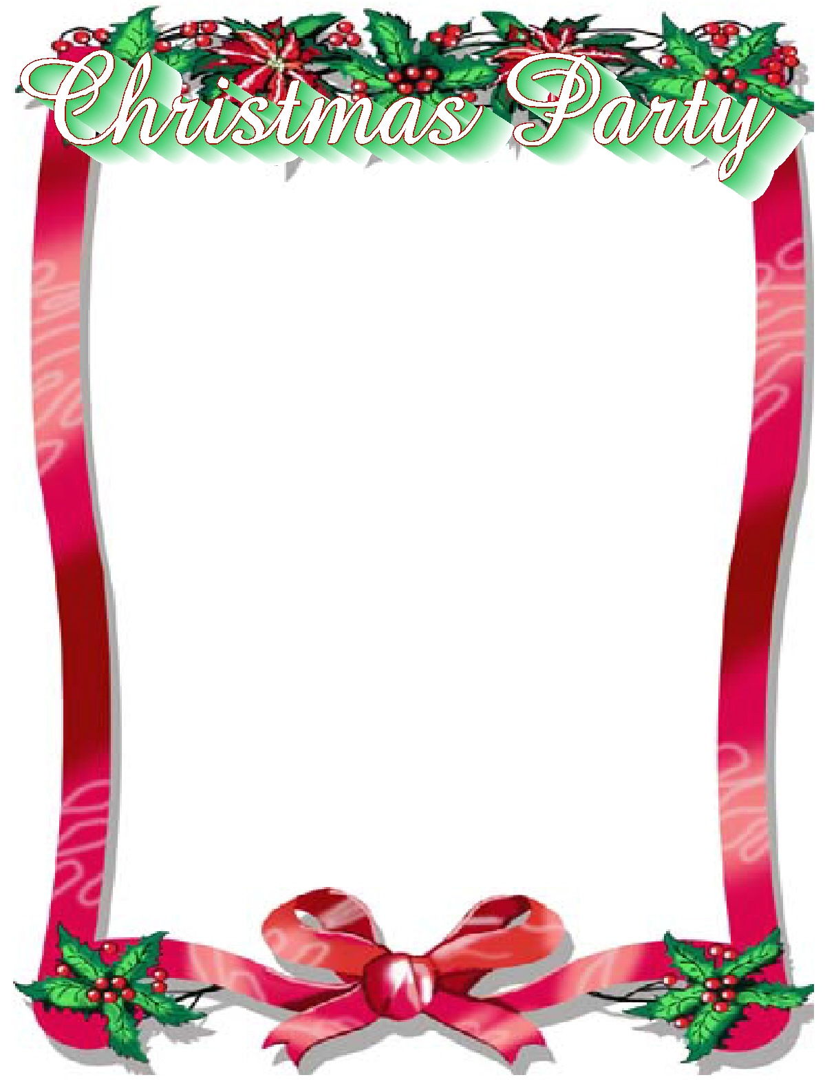 Free Christmas Templates For Word. christmas stationery templates ...