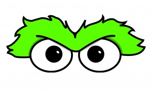 Angry Eyes Clipart