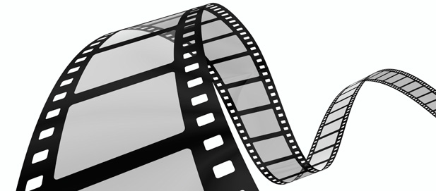 Film strip as a movie symbol