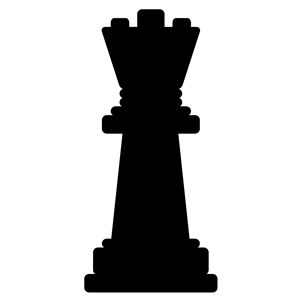 Pix For > Chess Queen Silhouette