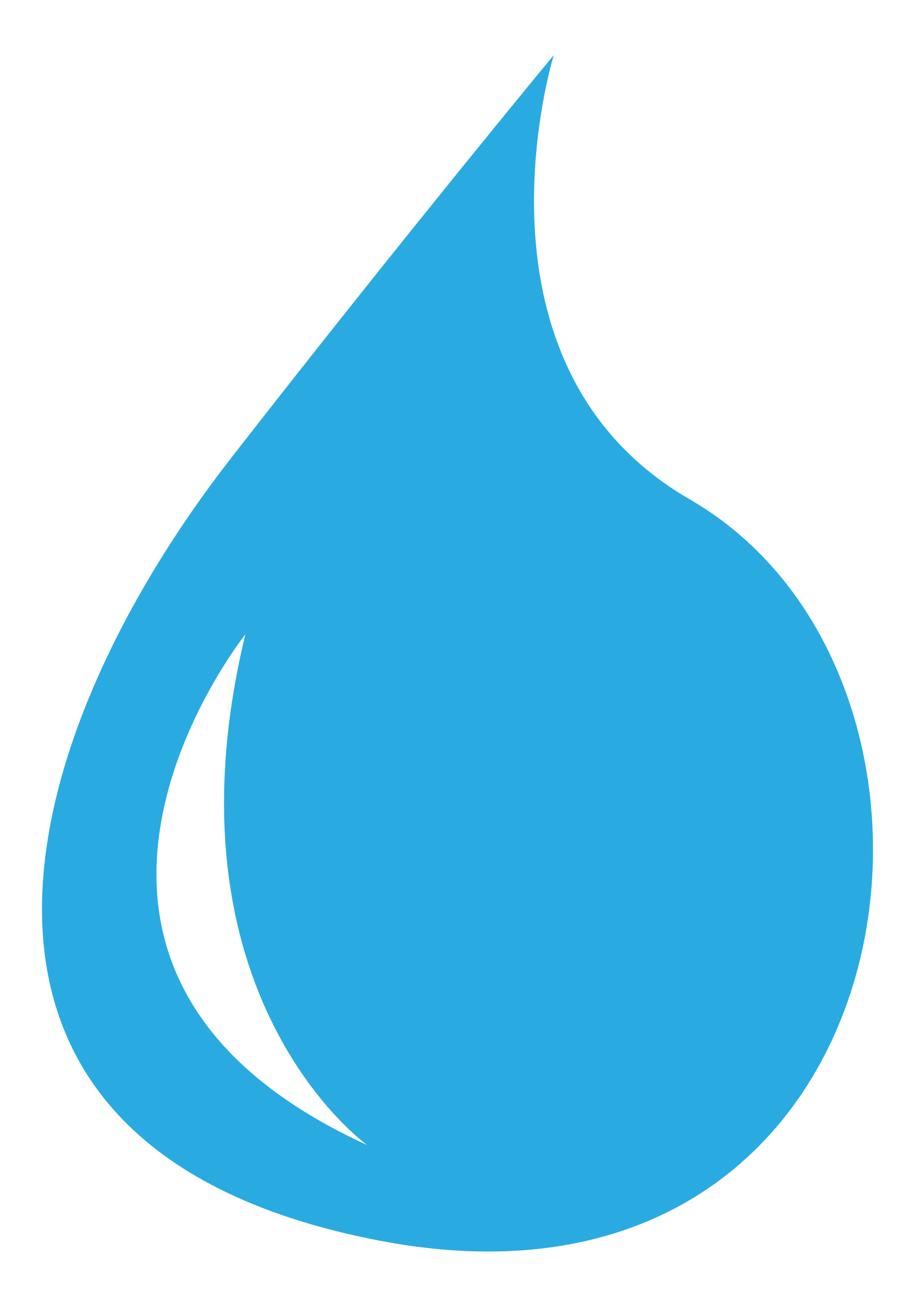 Water drop symbol clipart