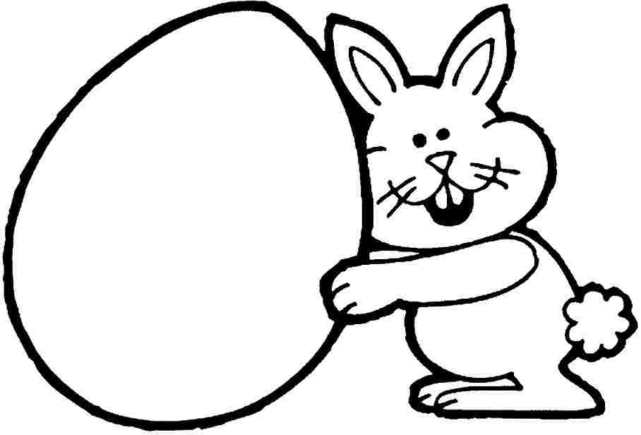 Easter Bunny Coloring Pages | When Is Easter 2017 – Happy Easter ...