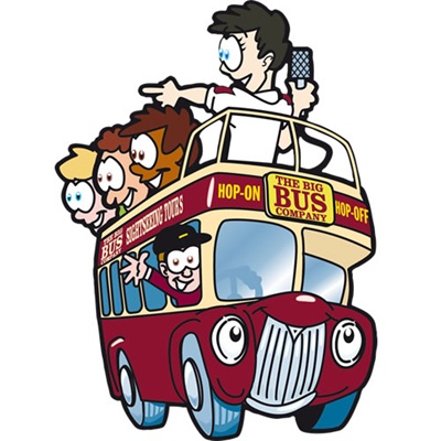 Funny Bus Trip Clipart