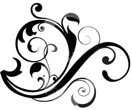 Simple Scroll Design Clip Art - Free Clipart Images
