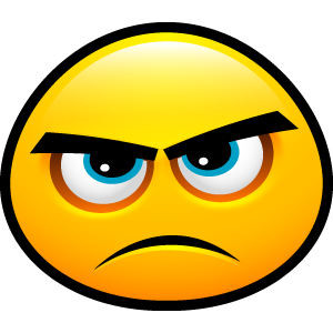 Really Angry Face Clipart