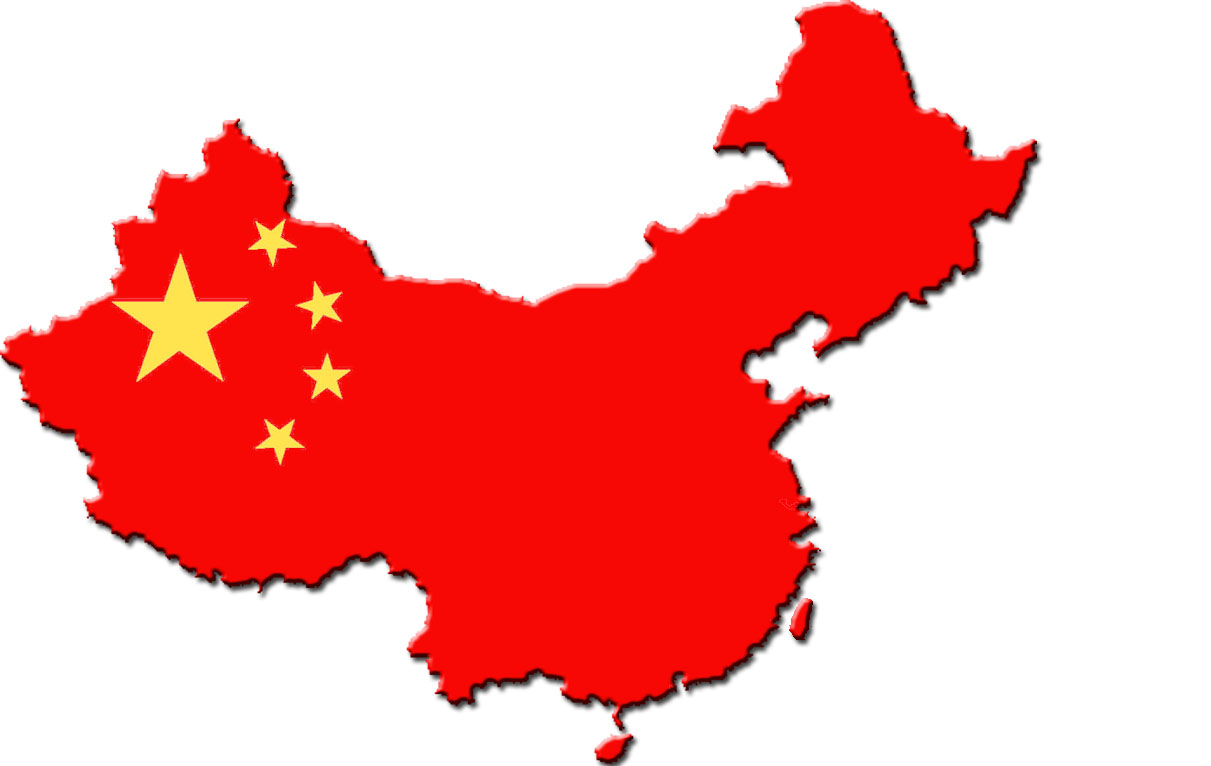 Map of china clipart