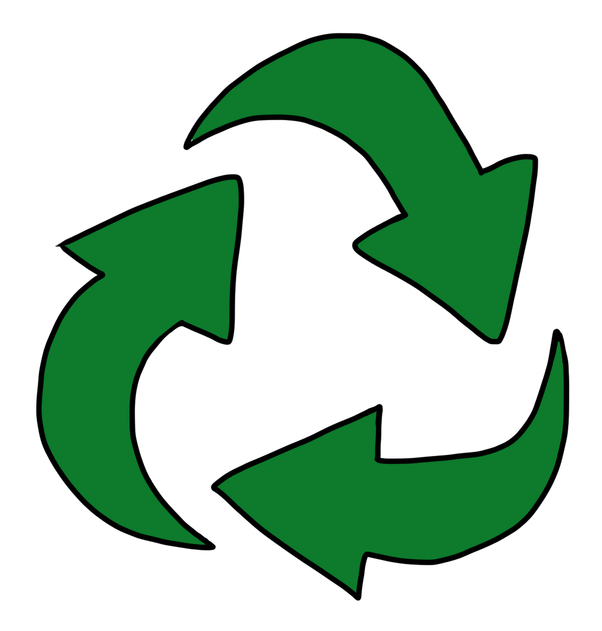 Recycle symbols clip art free 2 - Clipartix
