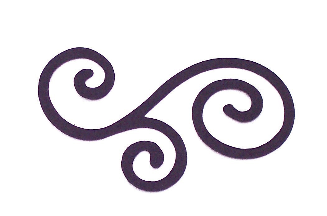 Scroll Design Clip Art - Tumundografico