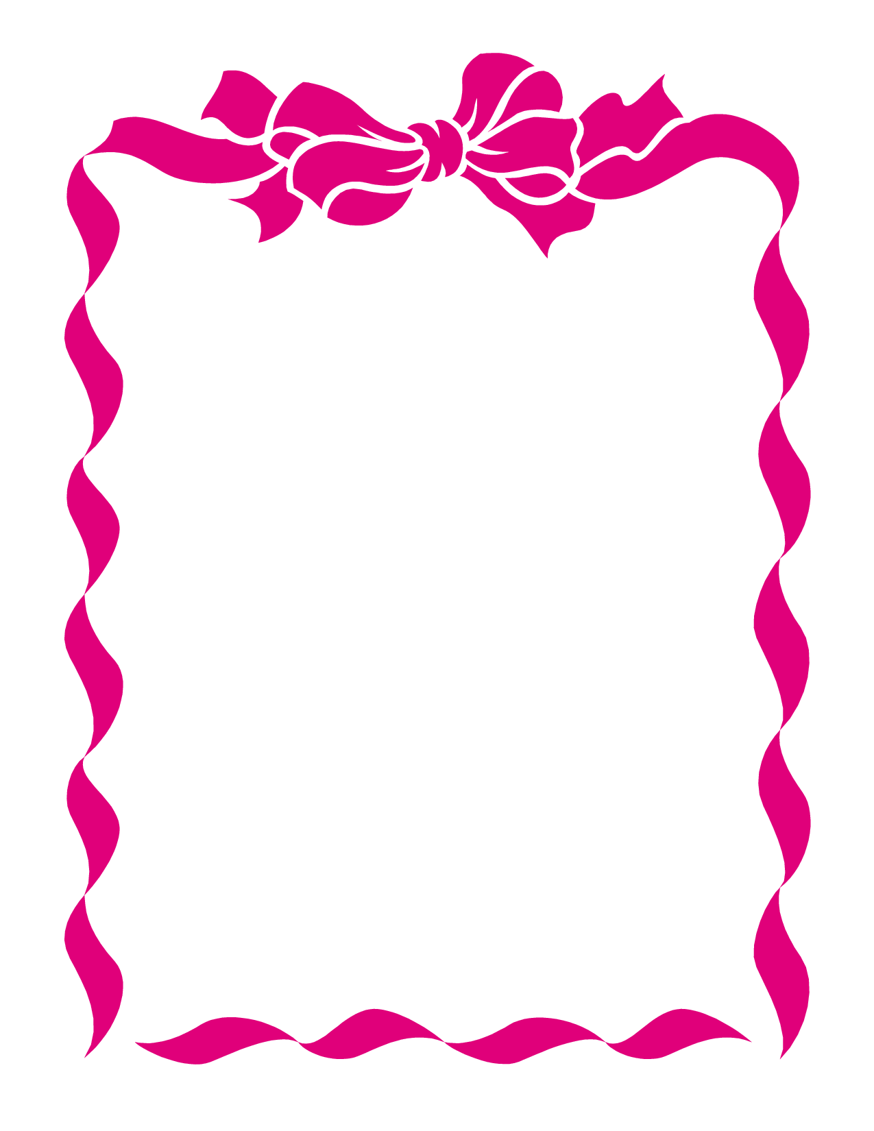 free clip art ribbon borders - photo #3