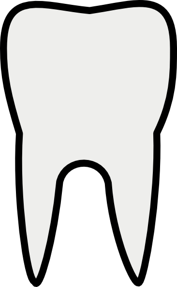 Tooth Molar clip art - vector clip art online, royalty free ...