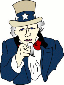 Uncle Sam Wants You Clip Art