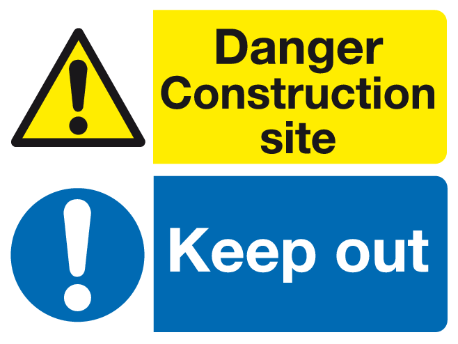Construction signs | Site Safety | Buy health and safety signs!