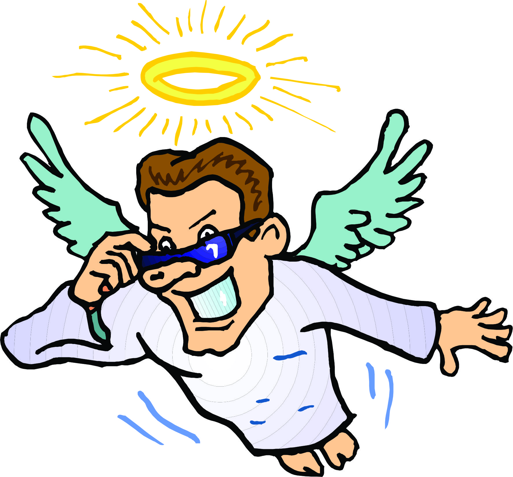 cartoon angel clipart - photo #17