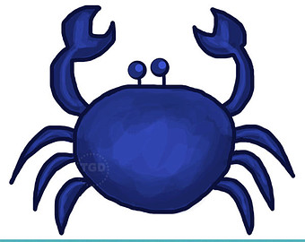 Blue Crab Clip Art - Tumundografico