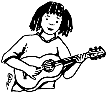 playing guitar - Clip Art Gallery
