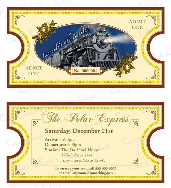 Polar Express Tickets | The Polar ...