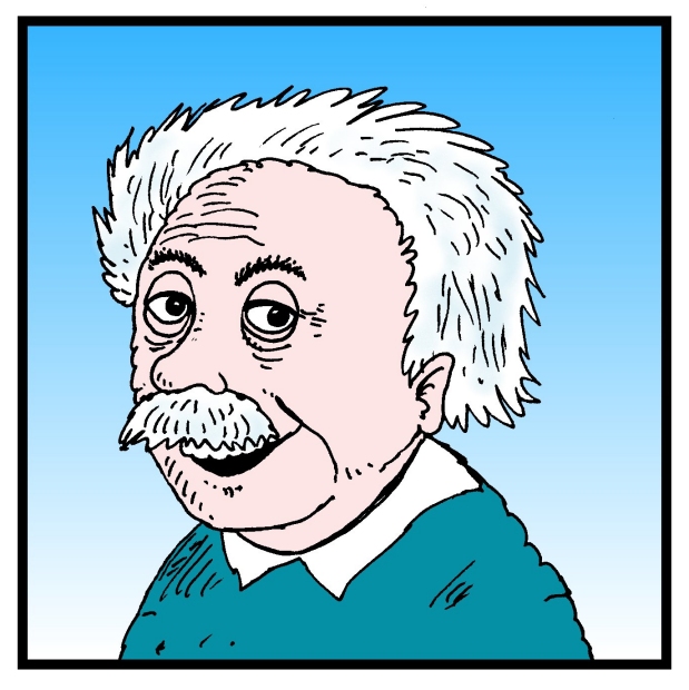 Albert Einstein Cartoon - ClipArt Best