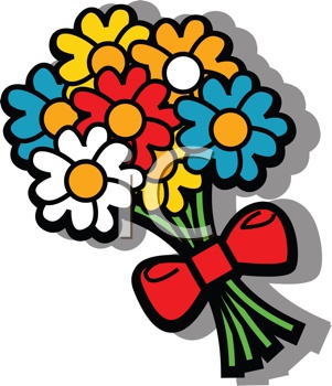 Mother's Day Flower Bouquet Clipart