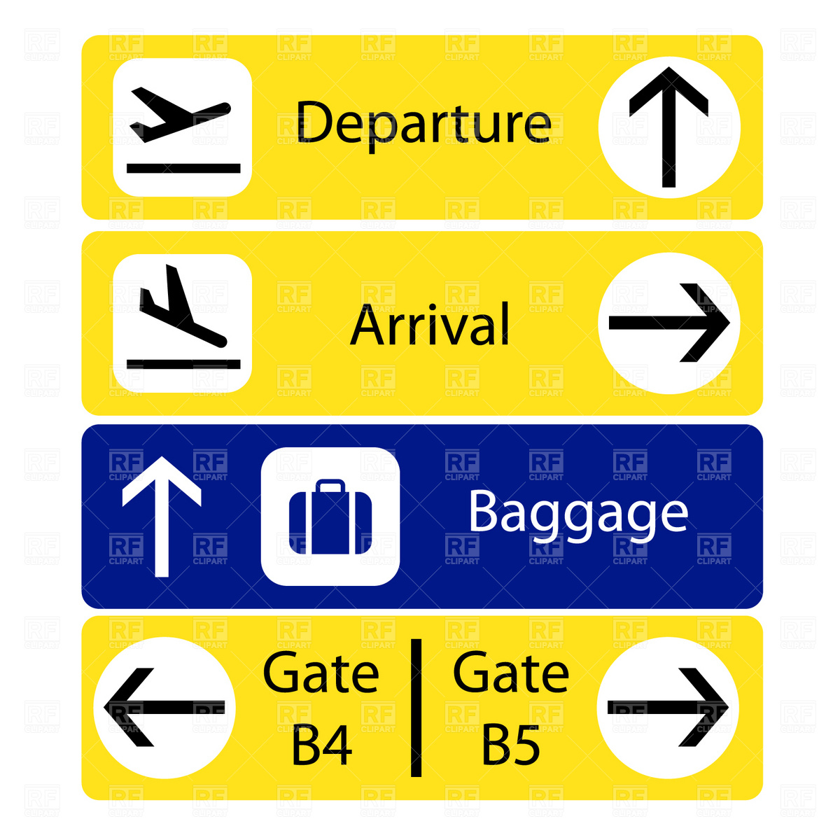Airport Signs | Signage, Signage ...