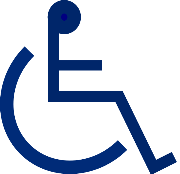 Wheelchair Sign 2 Clip Art - vector clip art online ...