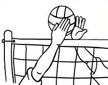 Free Volleyball Net Clipart