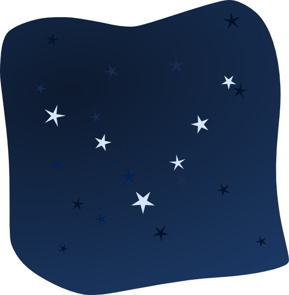 Night Sky Stars Clipart