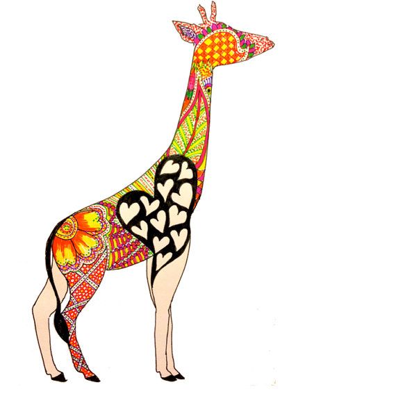 1000+ images about Giraffe tattoos | Giraffe print ...