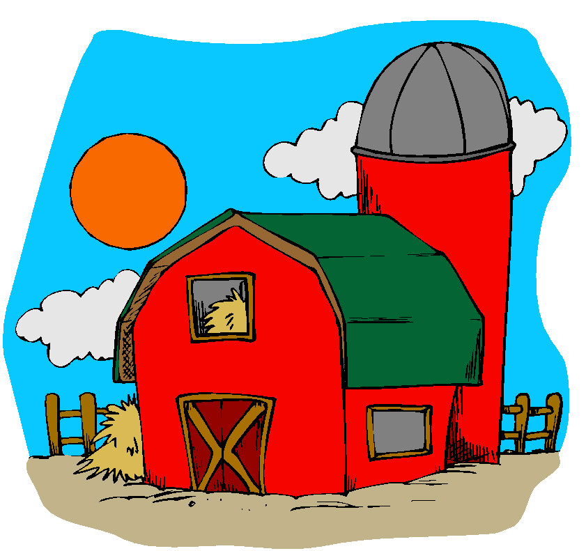 Farmhouse clipart