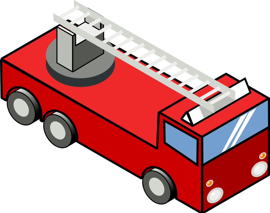 Fire truck fire engine clip art free vector in open office drawing ...