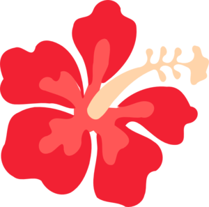 No red flowers clipart