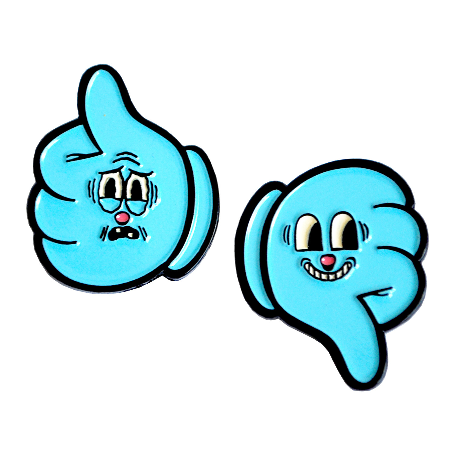 Thumbs Up / Thumbs Down Pin Pack - Valley Cruise Press