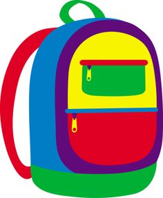 Clip art on kangaroos school backpacks and backpacks 2 - Clipartix
