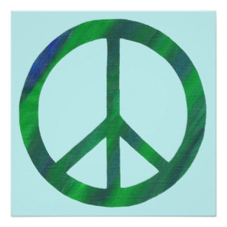 Green Peace Posters | Zazzle