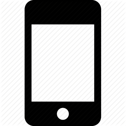 Mobile cell phone icon clipart