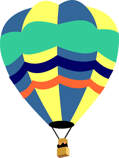 Hot air balloon clipart png
