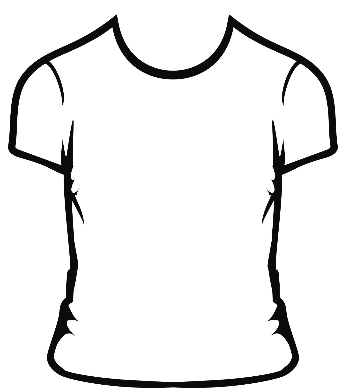 plain shirt cartoon