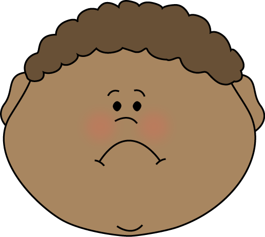 Little Boy Sad Face Clip Art Image Face Of A Little Boy With A ...
