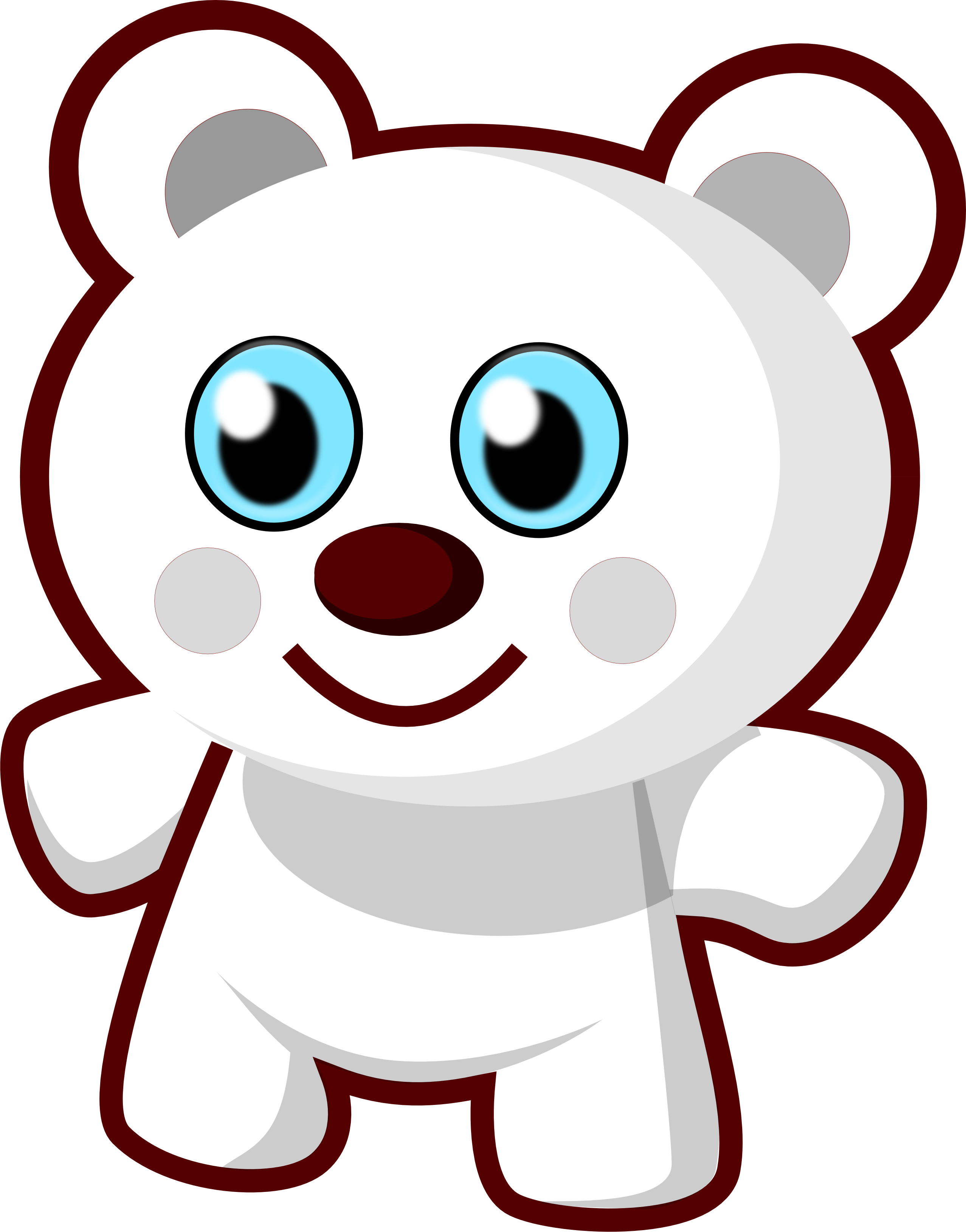 Clip Art: 13 Cute Bear Christmas Xmas Teddy Bear ... - ClipArt ...
