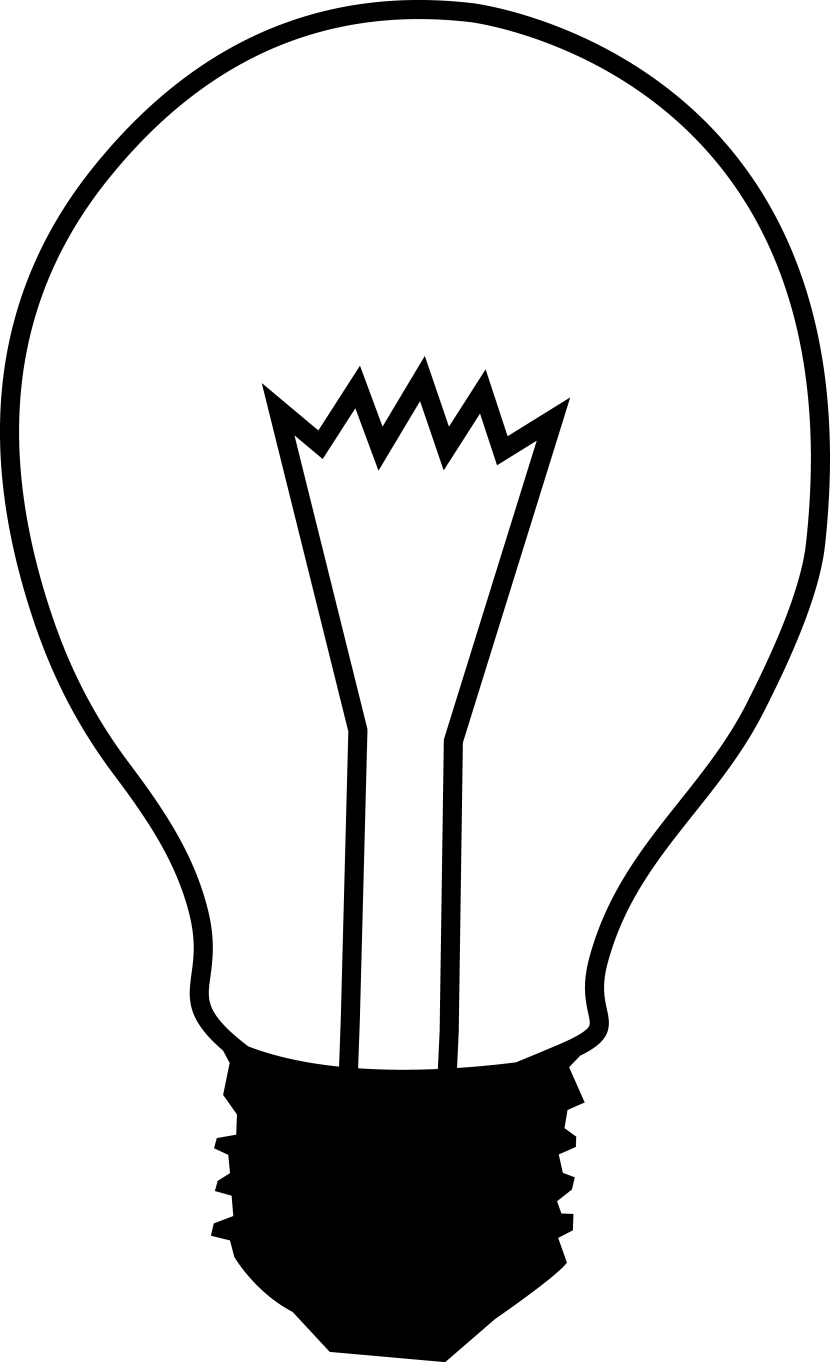 Light bulb image clipart