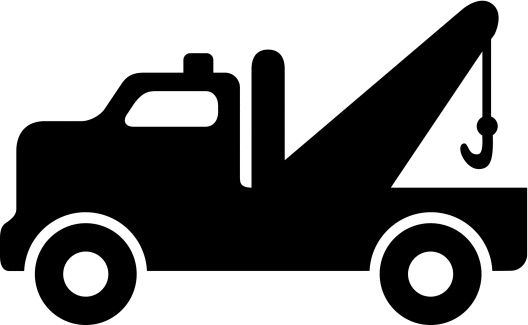 Tow Truck Clip Art, Vector Images & Illustrations