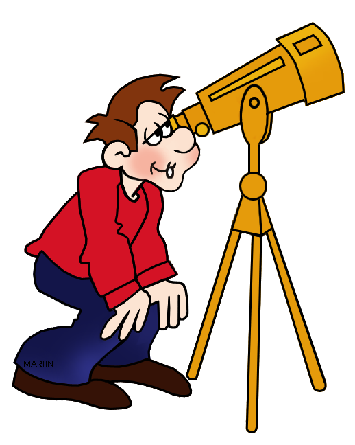 cartoon telescope clipart - photo #47