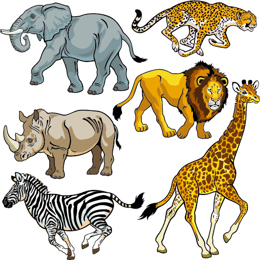 Vector wild animals silhouettes free vector download (11,259 Free ...