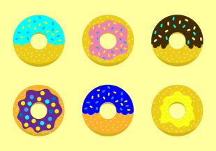 Donut Vectors | free vectors | UI Download