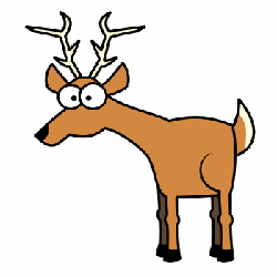 Cartoon Whitetailed Deer - ClipArt Best