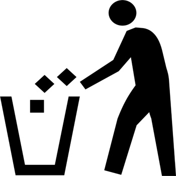 Trash Symbol Clipart