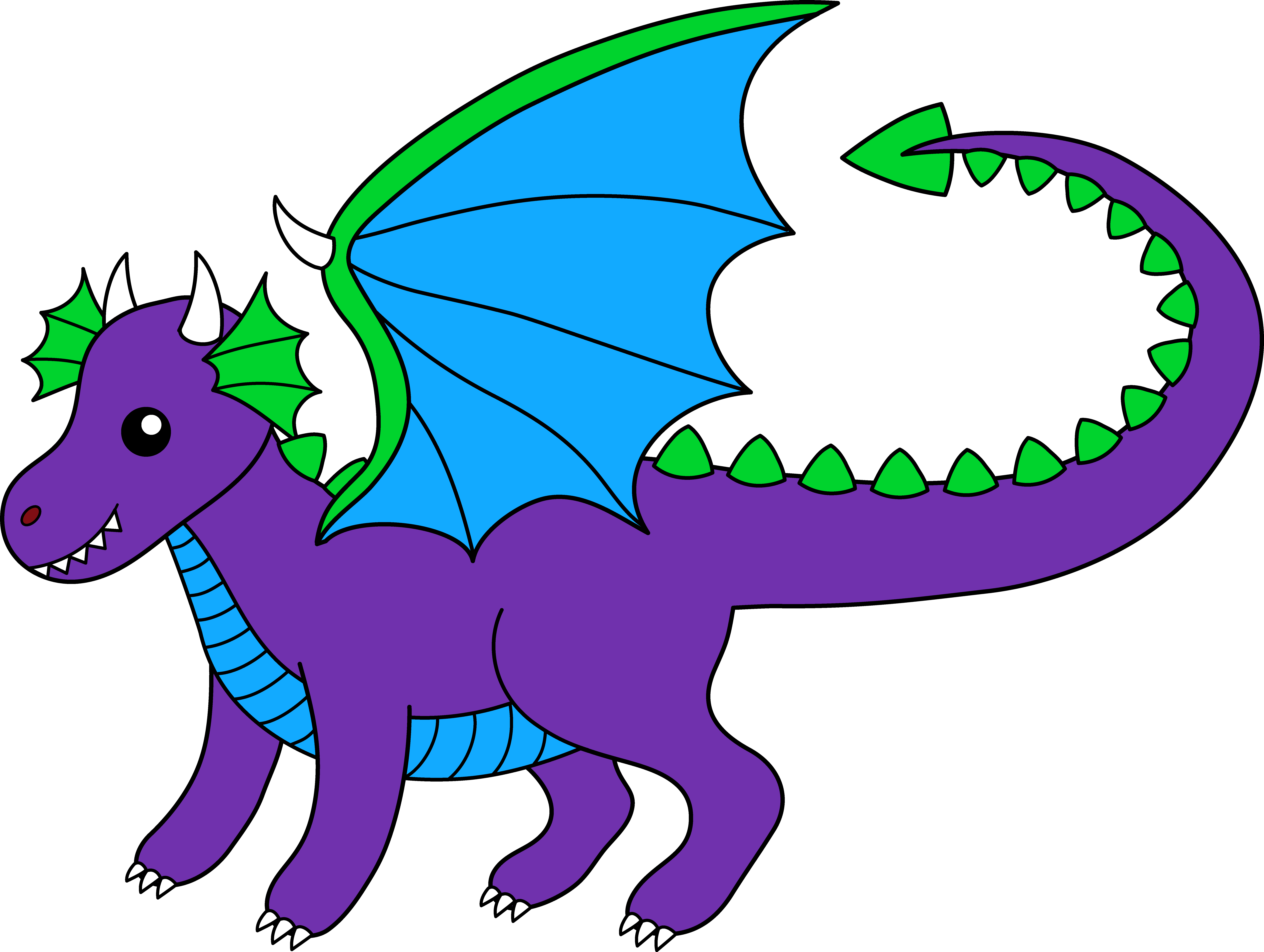 Baby Fire Dragon Clipart - ClipArt Best