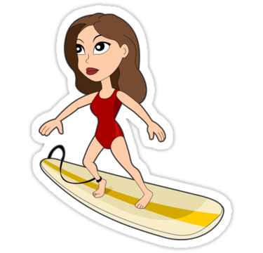 Surfer Girl Cartoon Images Pictures Becuo Pictures And Photos ...